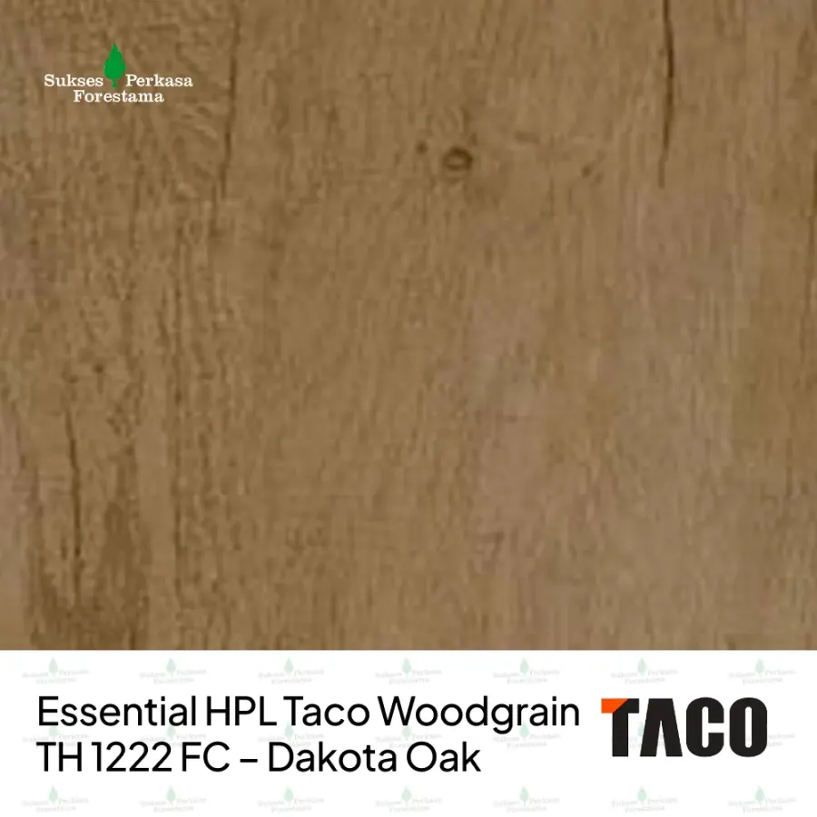 Essential HPL Taco Woodgrain TH 1222 FC – Dakota Oak