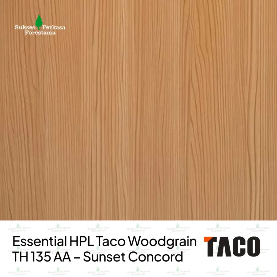 Essential HPL Taco Woodgrain TH 135 AA – Sunset Concord
