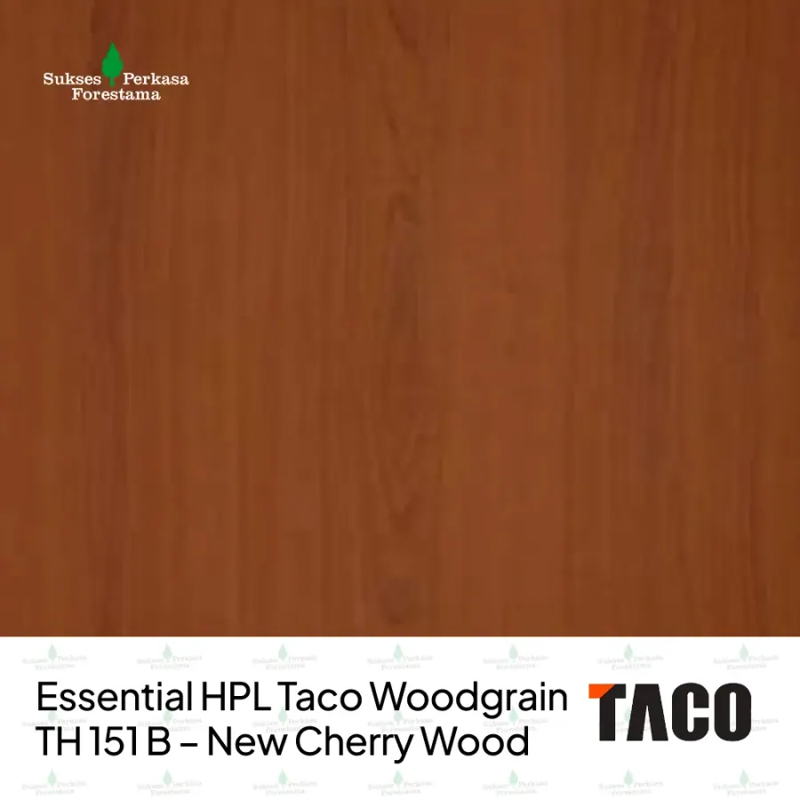 Essential HPL Taco Woodgrain TH 151 B – New Cherry Wood