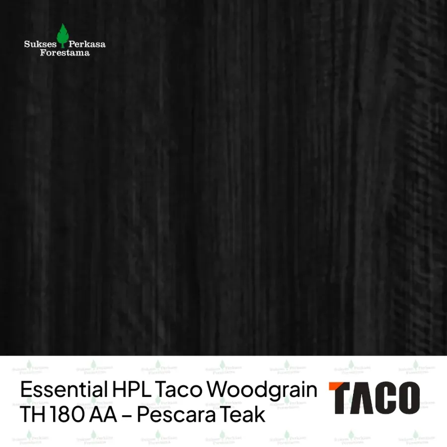 Essential HPL Taco Woodgrain TH 180 AA – Pescara Teak