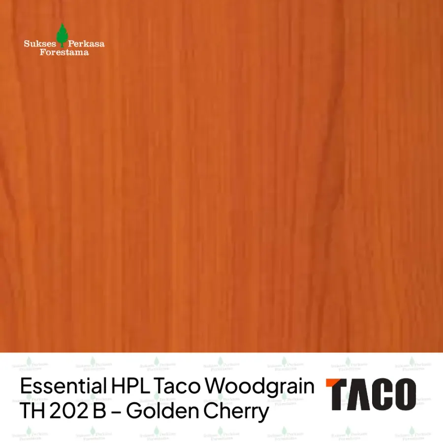 Essential HPL Taco Woodgrain TH 202 B – Golden Cherry