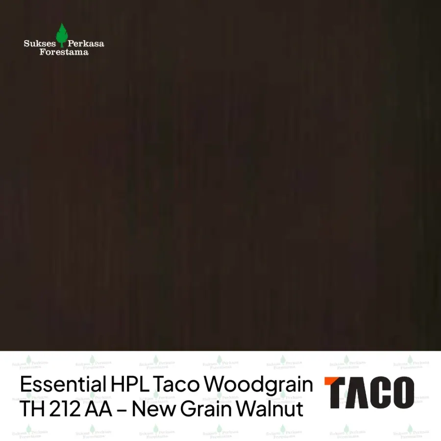 Essential HPL Taco Woodgrain TH 212 AA – New Grain Walnut