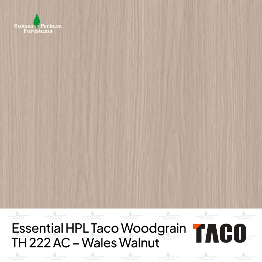 Essential HPL Taco Woodgrain TH 222 AC – Wales Walnut