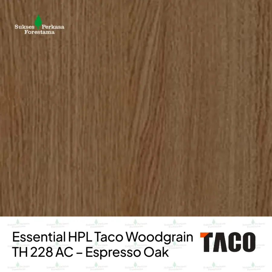 Essential HPL Taco Woodgrain TH 228 AC – Espresso Oak