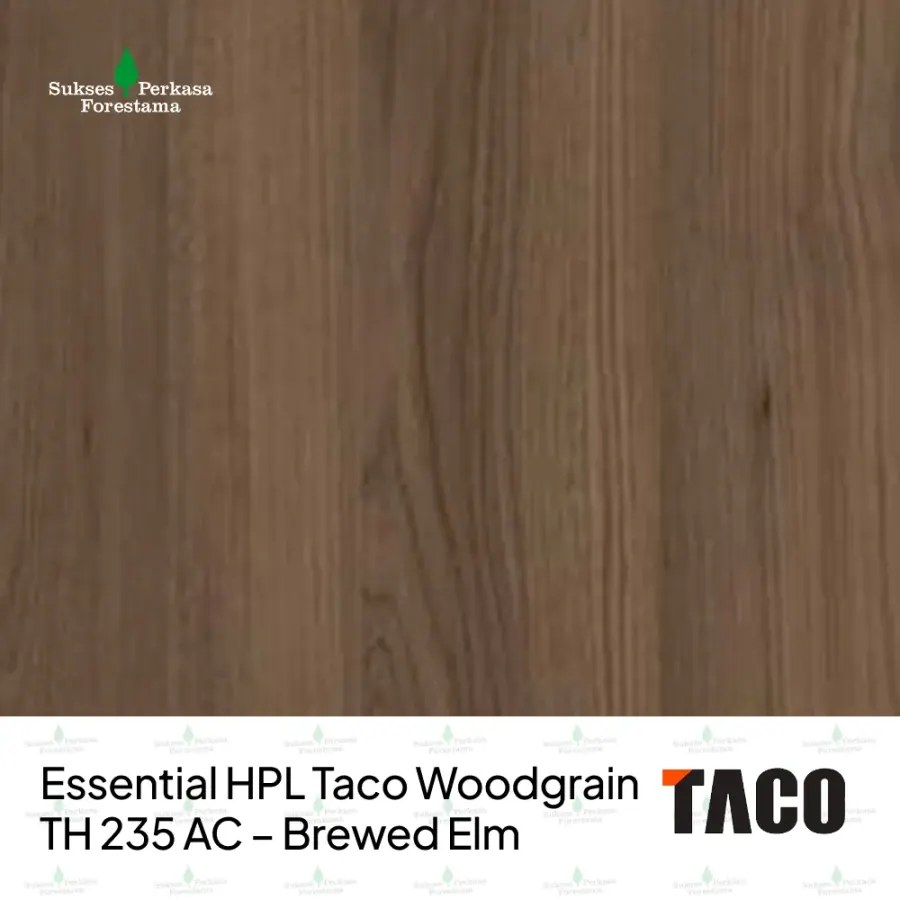 Essential HPL Taco Woodgrain TH 235 AC – Brewed Elm