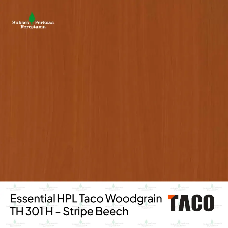 Essential HPL Taco Woodgrain TH 301 H – Stripe Beech