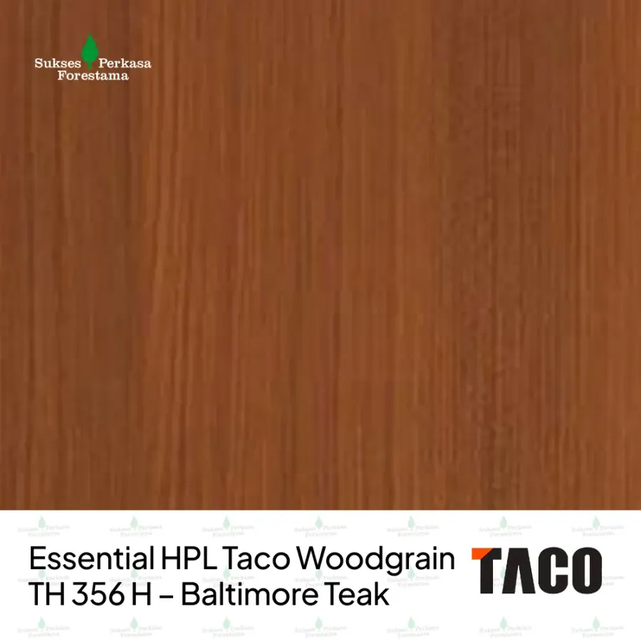 Essential HPL Taco Woodgrain TH 356 H – Baltimore Teak