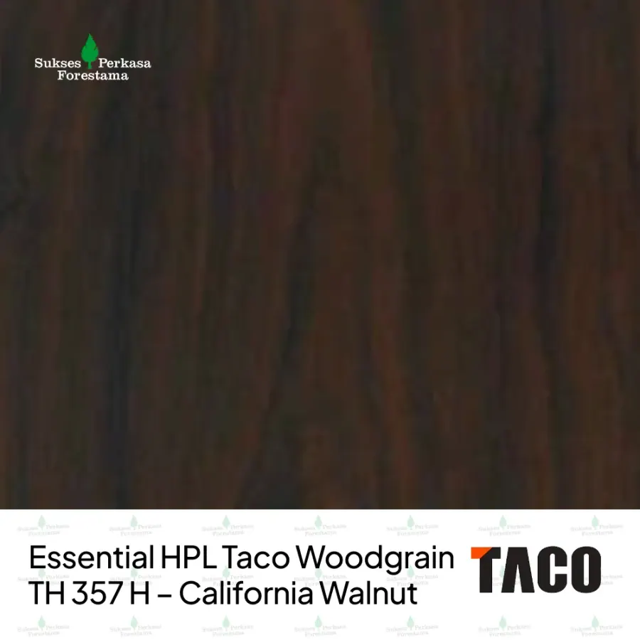 Essential HPL Taco Woodgrain TH 357 H – California Walnut