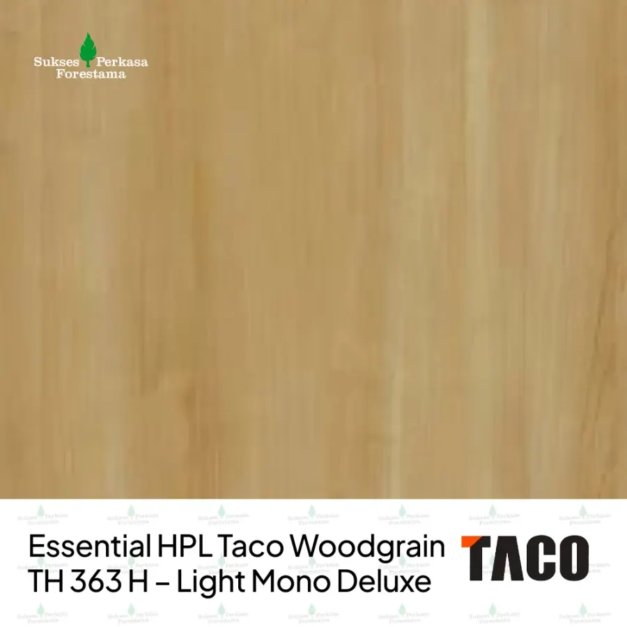 Essential HPL Taco Woodgrain TH 363 H – Light Mono Deluxe