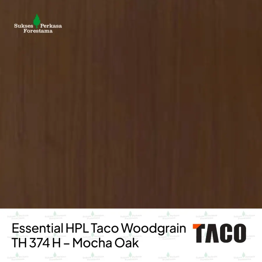 Essential HPL Taco Woodgrain TH 374 H – Mocha Oak