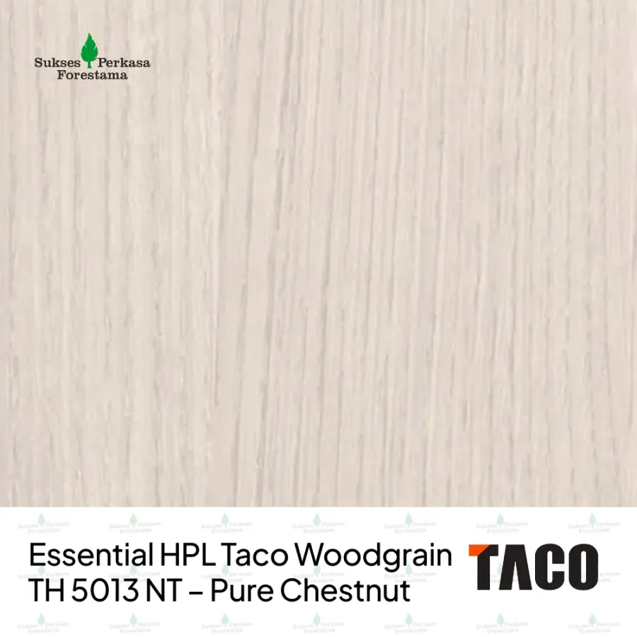 Essential HPL Taco Woodgrain TH 5013 NT – Pure Chestnut
