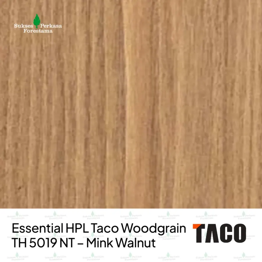 Essential HPL Taco Woodgrain TH 5019 NT – Mink Walnut