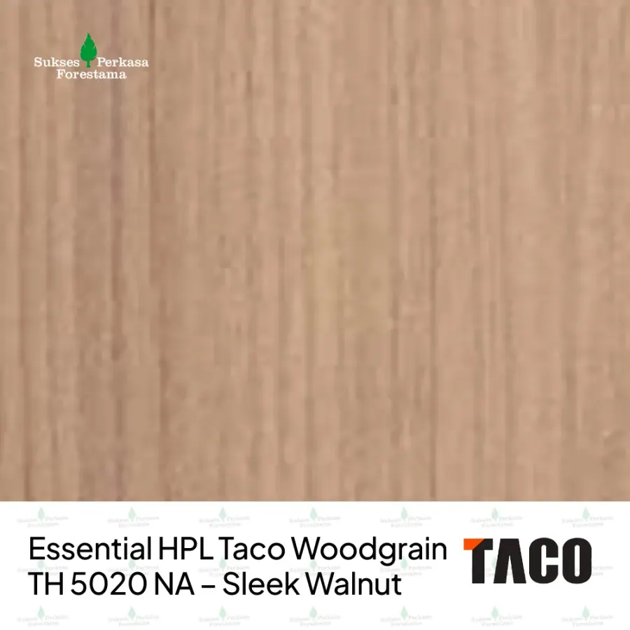 Essential HPL Taco Woodgrain TH 5020 NA – Sleek Walnut