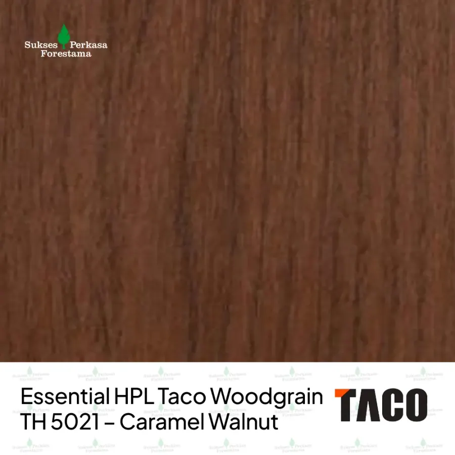 Essential HPL Taco Woodgrain TH 5021 – Caramel Walnut
