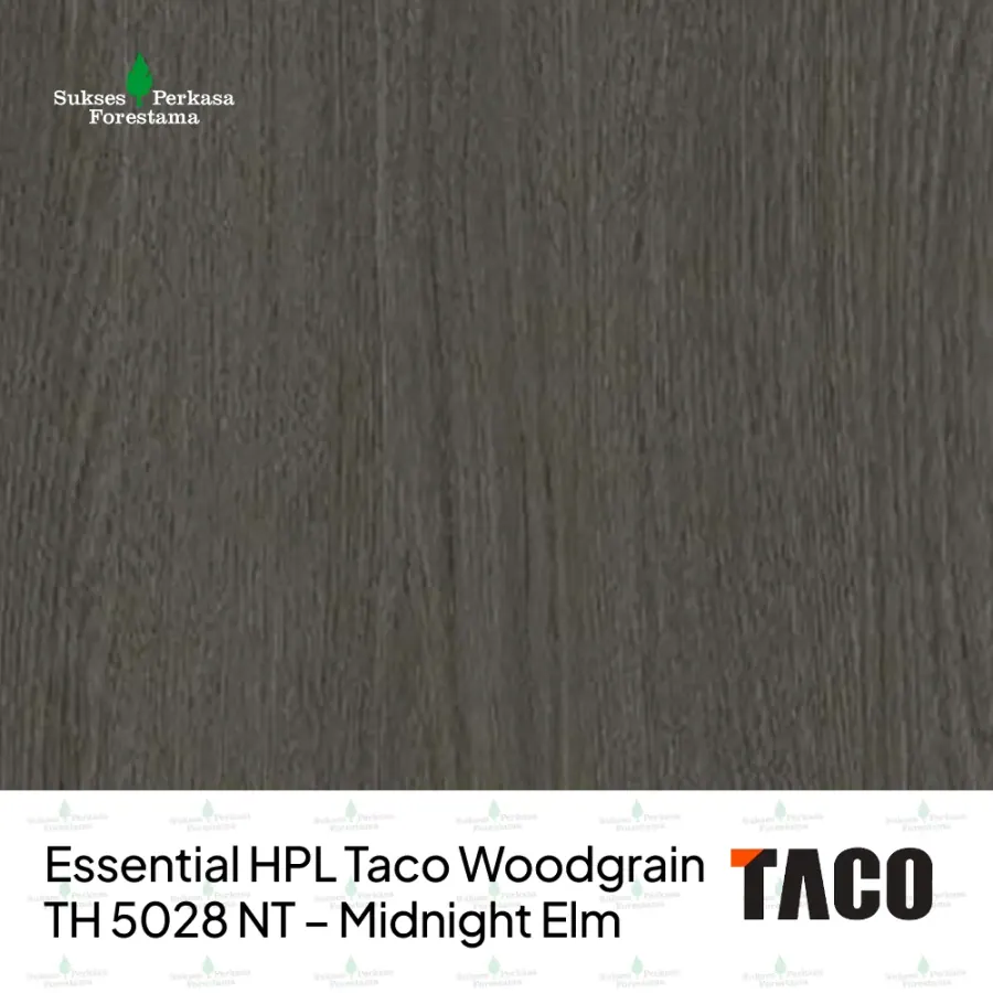Essential HPL Taco Woodgrain TH 5028 NT – Midnight Elm