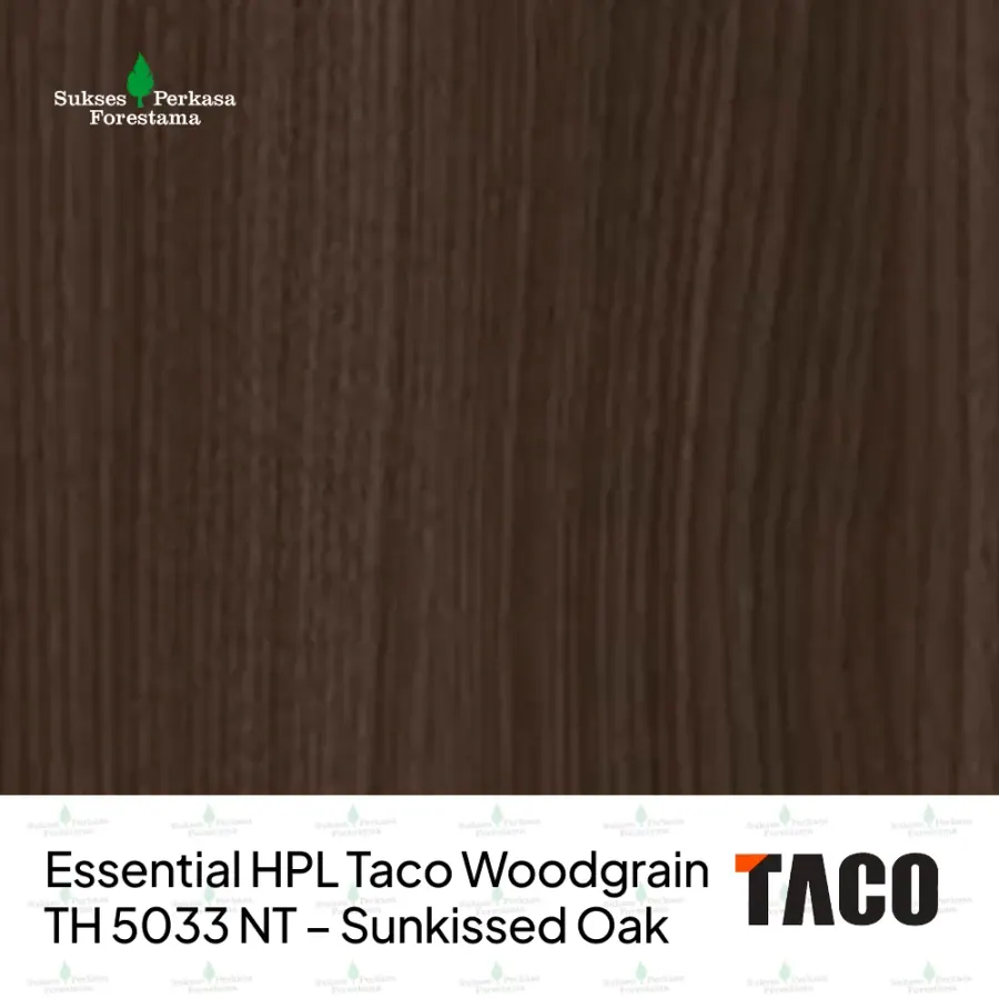 Essential HPL Taco Woodgrain TH 5033 NT – Sunkissed Oak