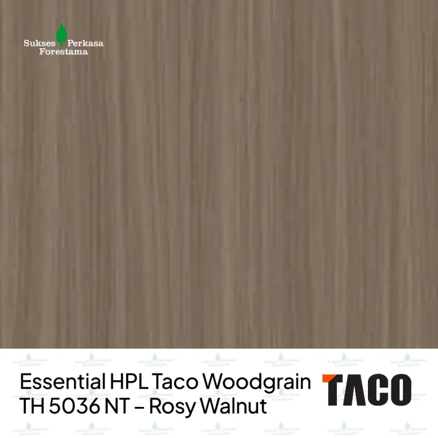 Essential HPL Taco Woodgrain TH 5036 NT – Rosy Walnut