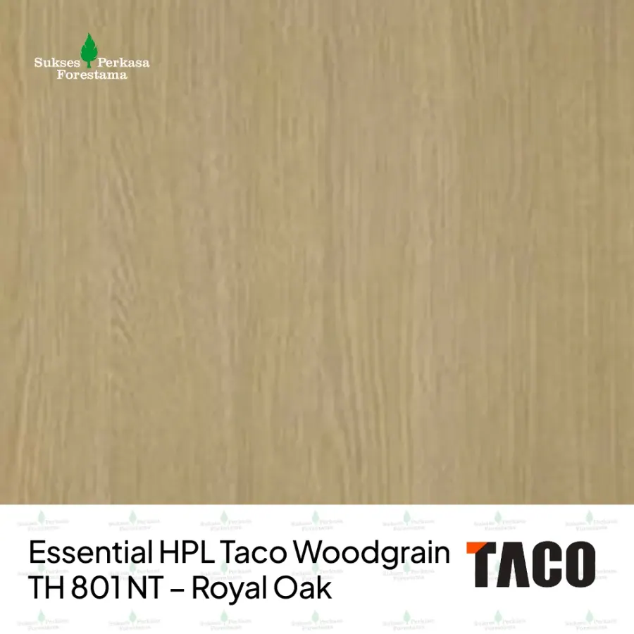 Essential HPL Taco Woodgrain TH 801 NT – Royal Oak