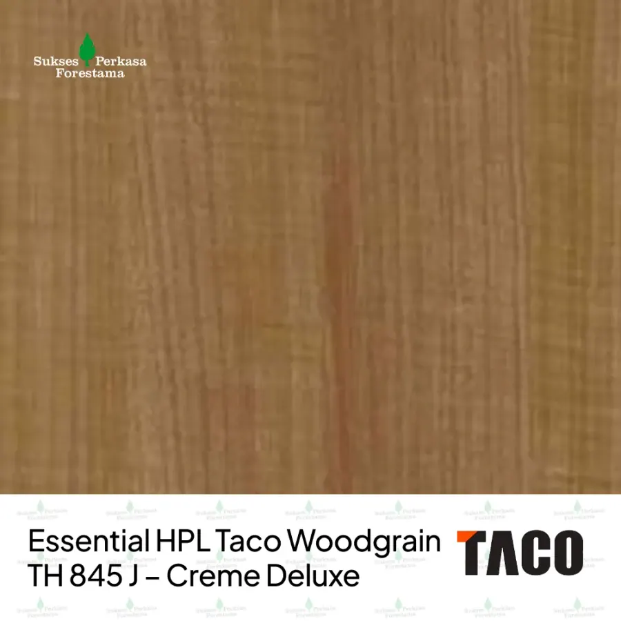 Essential HPL Taco Woodgrain TH 845 J – Creme Deluxe