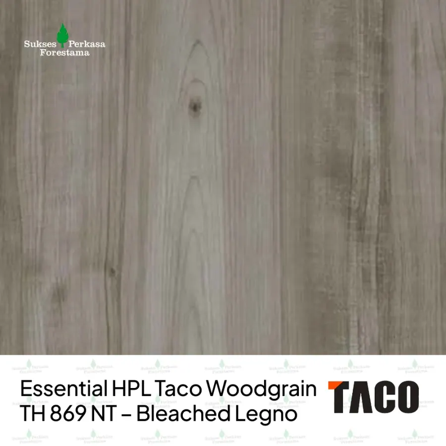 Essential HPL Taco Woodgrain TH 869 NT – Bleached Legno
