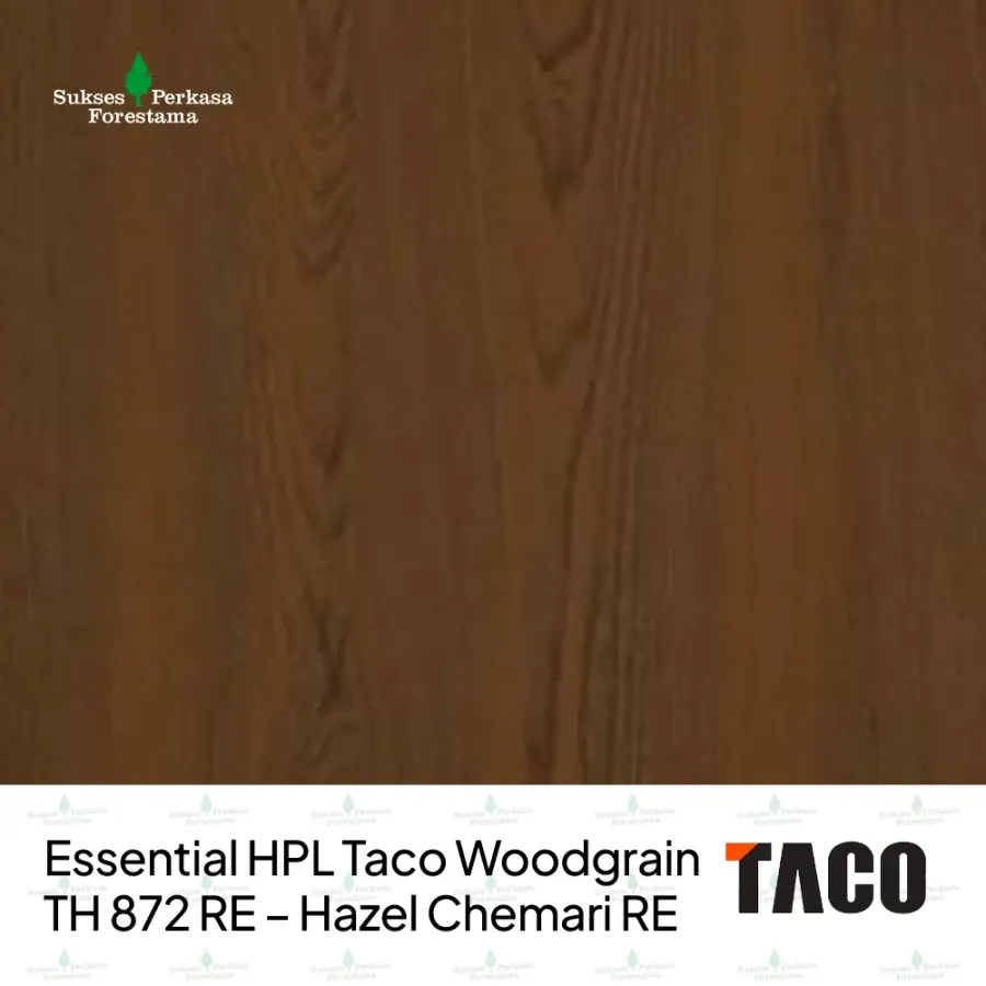 Essential HPL Taco Woodgrain TH 872 RE – Hazel Chemari RE