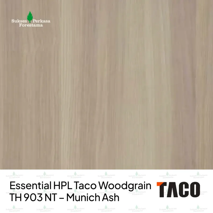 Essential HPL Taco Woodgrain TH 903 NT – Munich Ash
