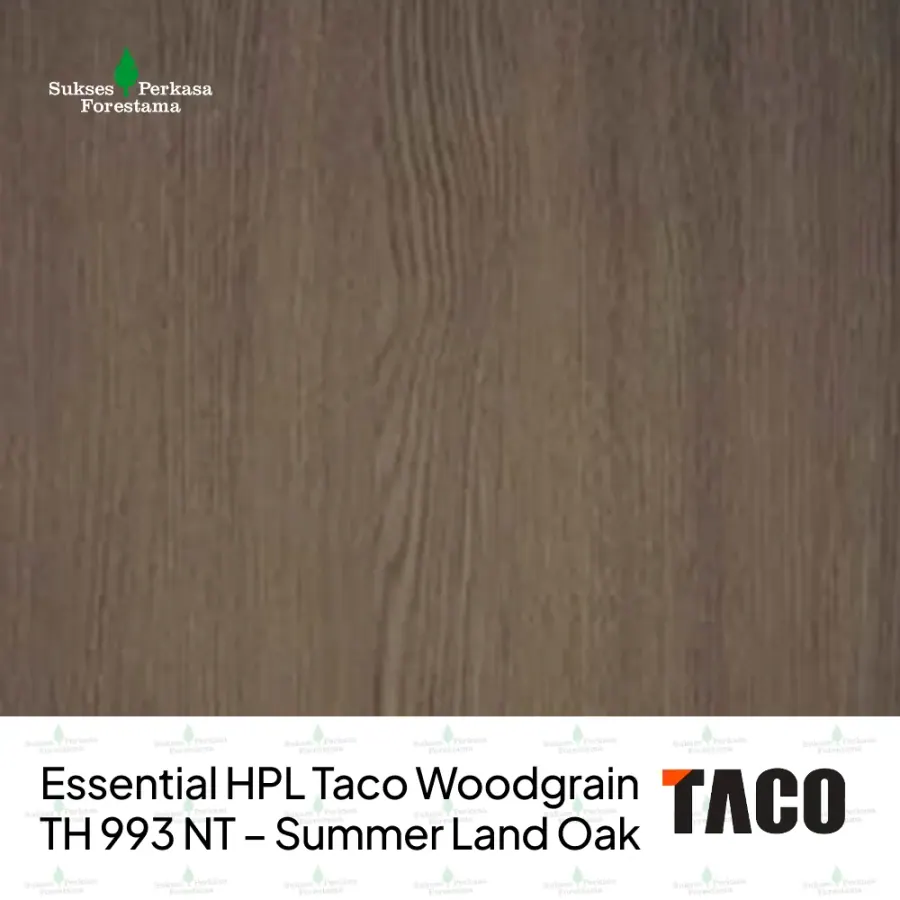 Essential HPL Taco Woodgrain TH 993 NT – Summer Land Oak