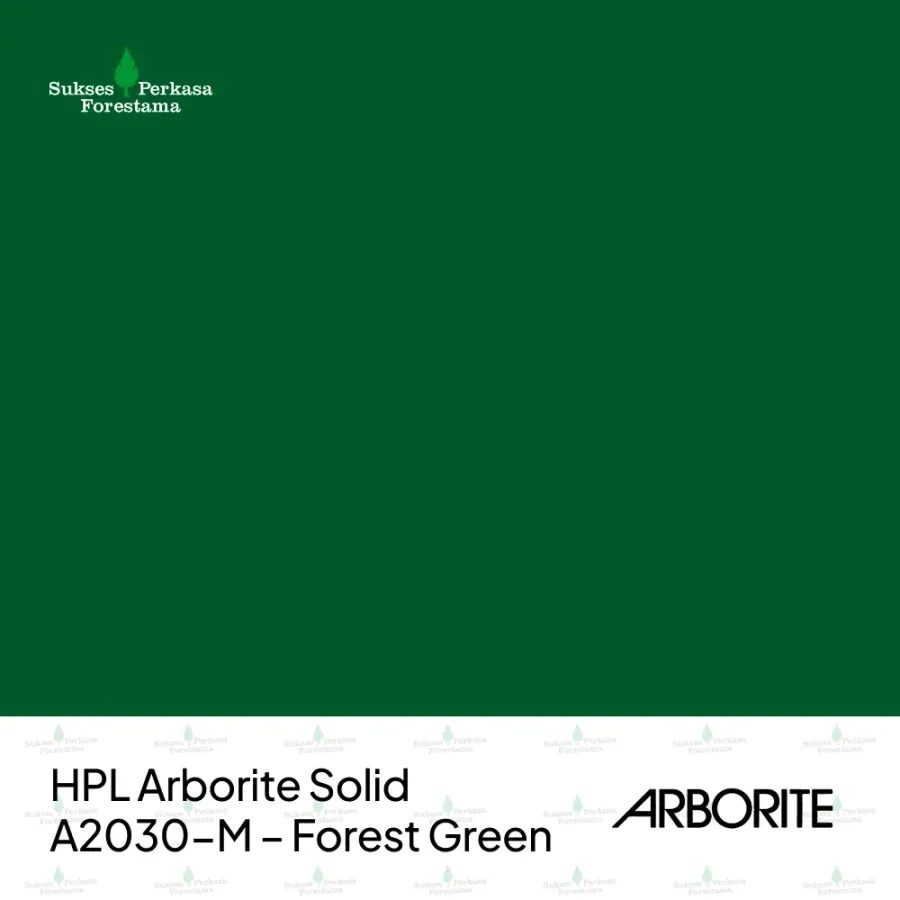 HPL Arborite Solid A2030-M – Forest Green