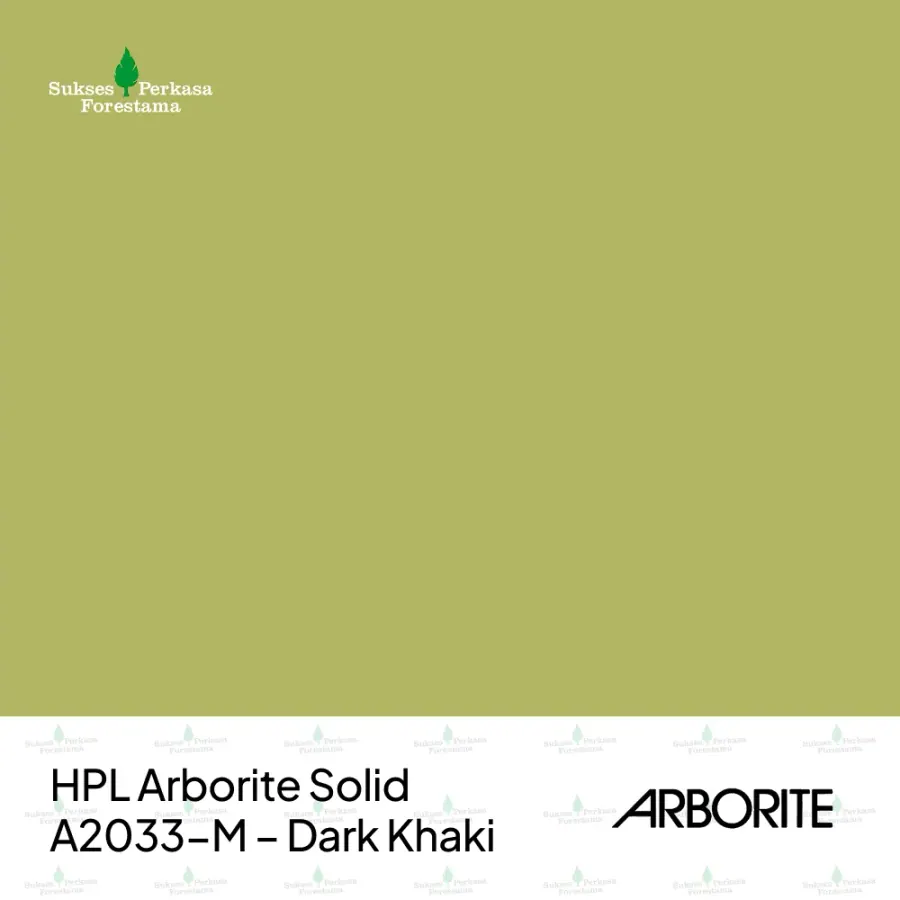 HPL Arborite Solid A2033-M – Dark Khaki
