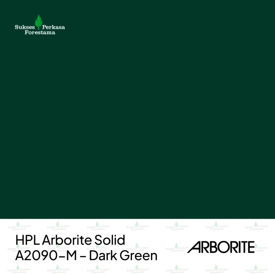 HPL Arborite Solid A2090-M – Dark Green