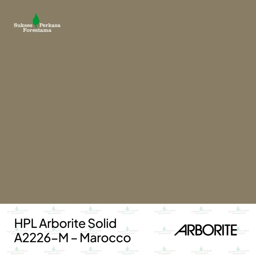 HPL Arborite Solid A2226-M – Marocco