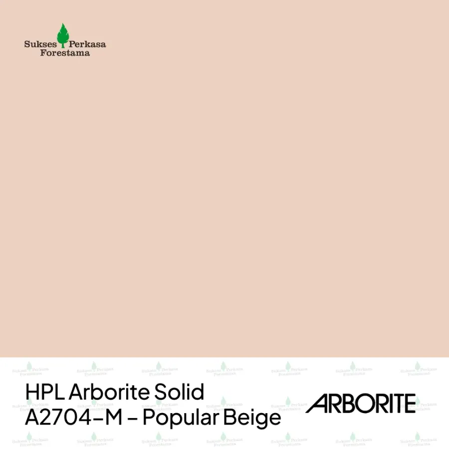 HPL Arborite Solid A2704-M – Popular Beige