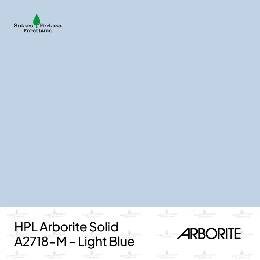 HPL Arborite Solid A2718-M – Light Blue