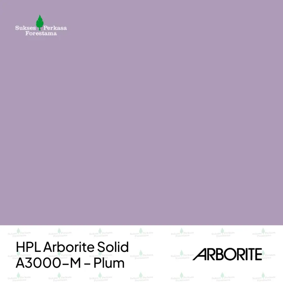 HPL Arborite Solid A3000-M – Plum