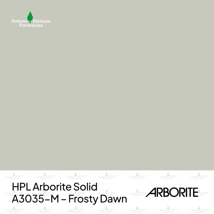 HPL Arborite Solid A3035-M – Frosty Dawn