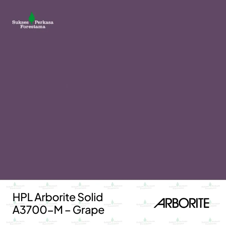 HPL Arborite Solid A3700-M – Grape