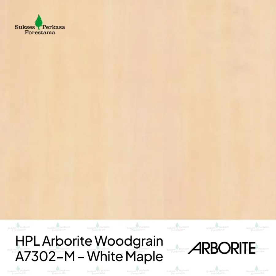 HPL Arborite Woodgrain A7302-M – White Maple