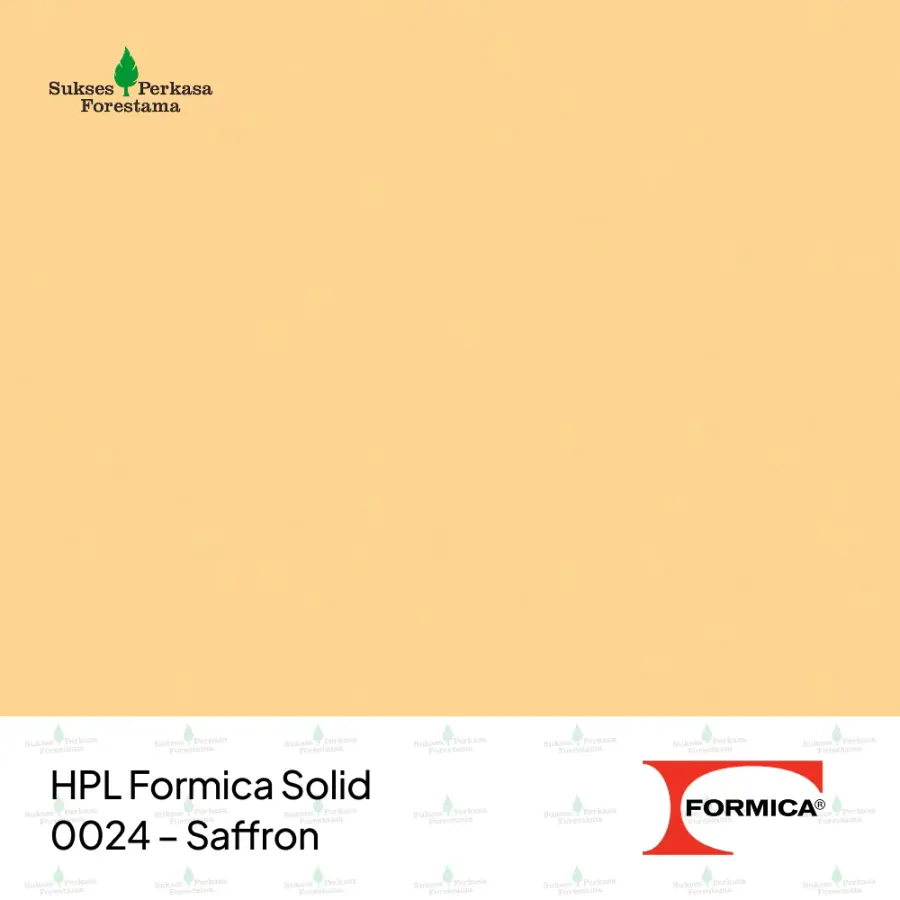 HPL Formica Solid 0024 – Saffron