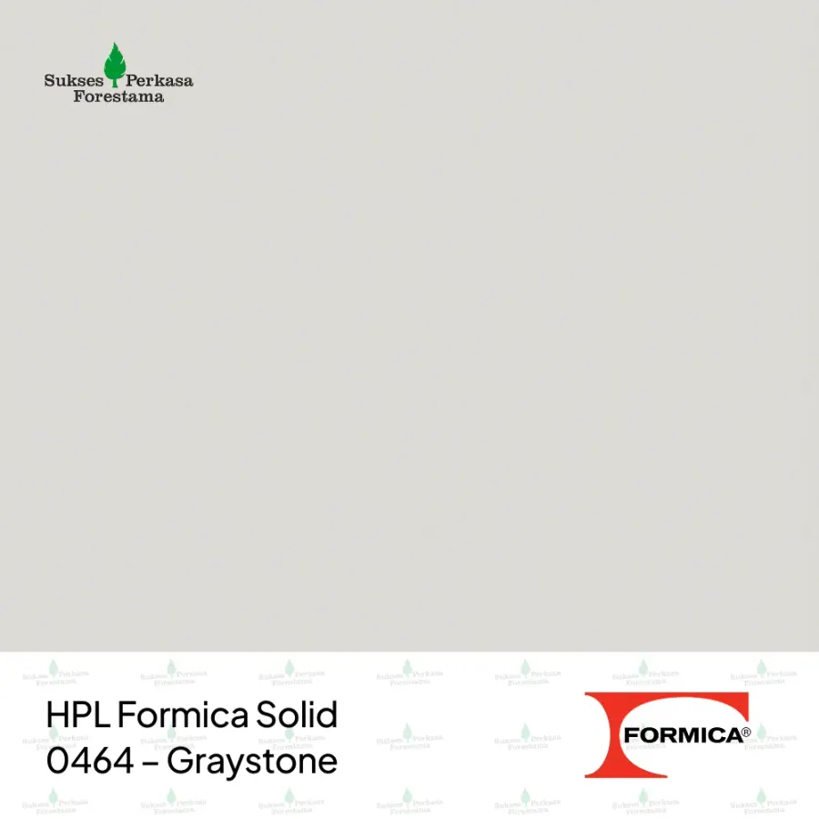 HPL Formica Solid 0464 – Graystone
