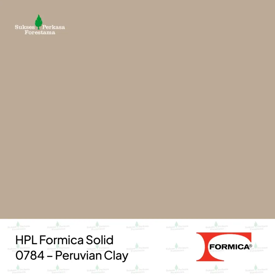 HPL Formica Solid 0784 – Peruvian Clay