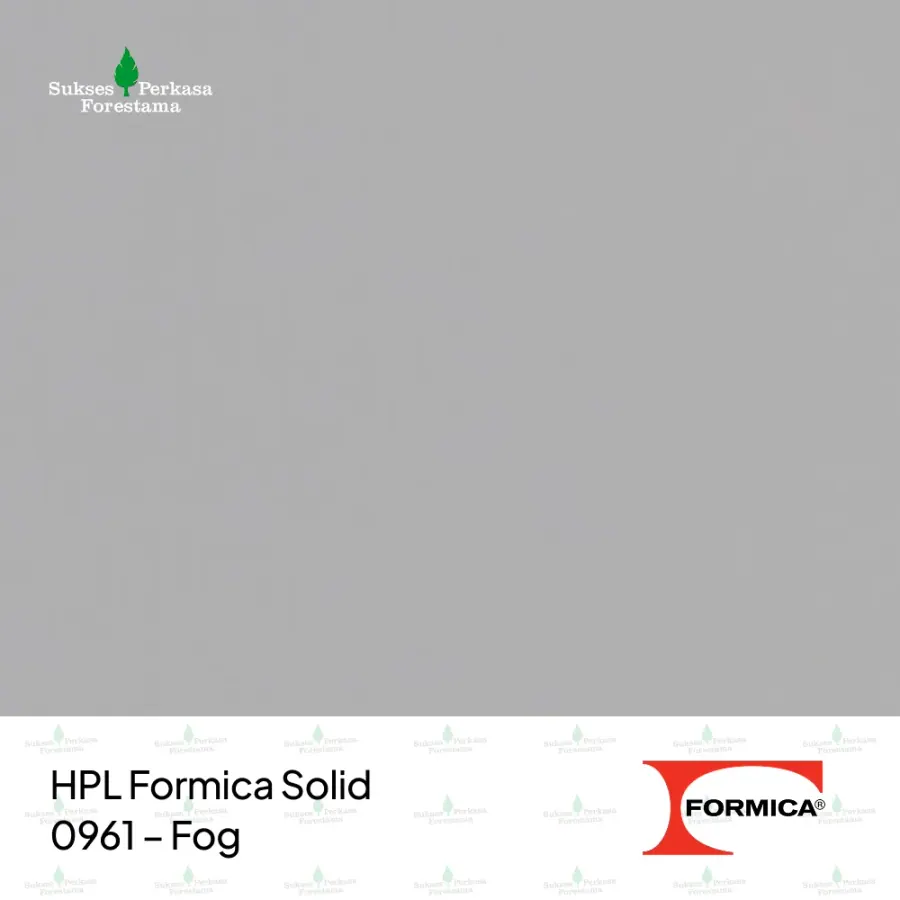 HPL Formica Solid 0961 – Fog