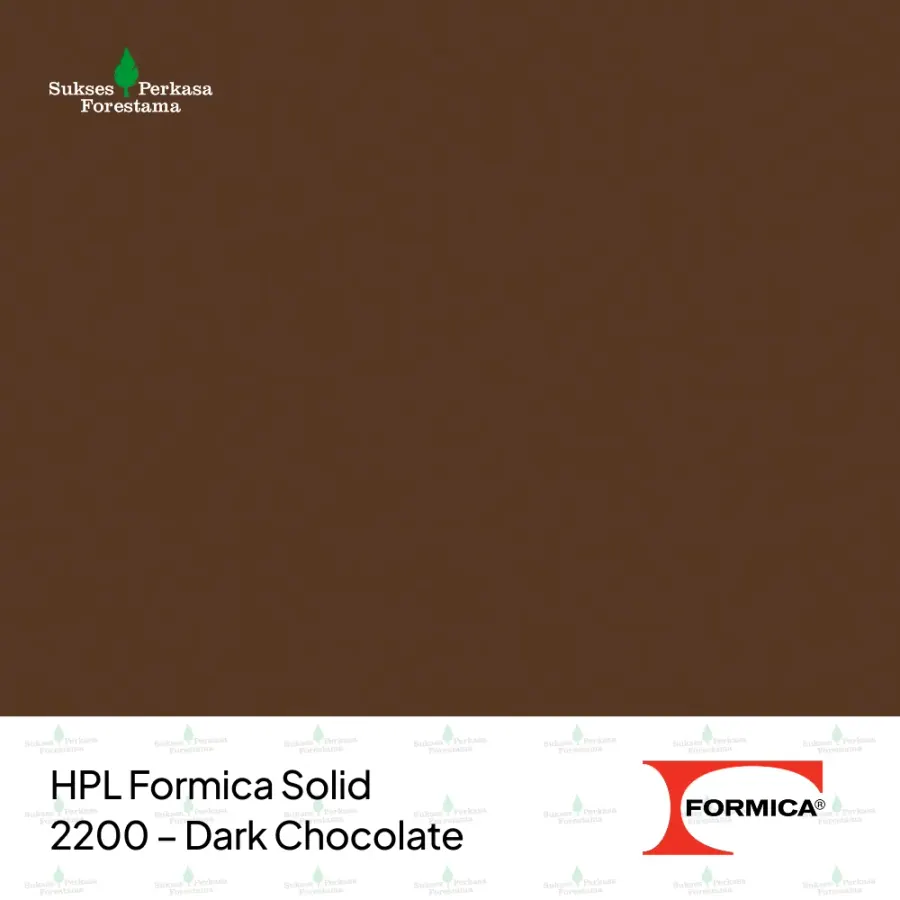 HPL Formica Solid 2200 – Dark Chocolate