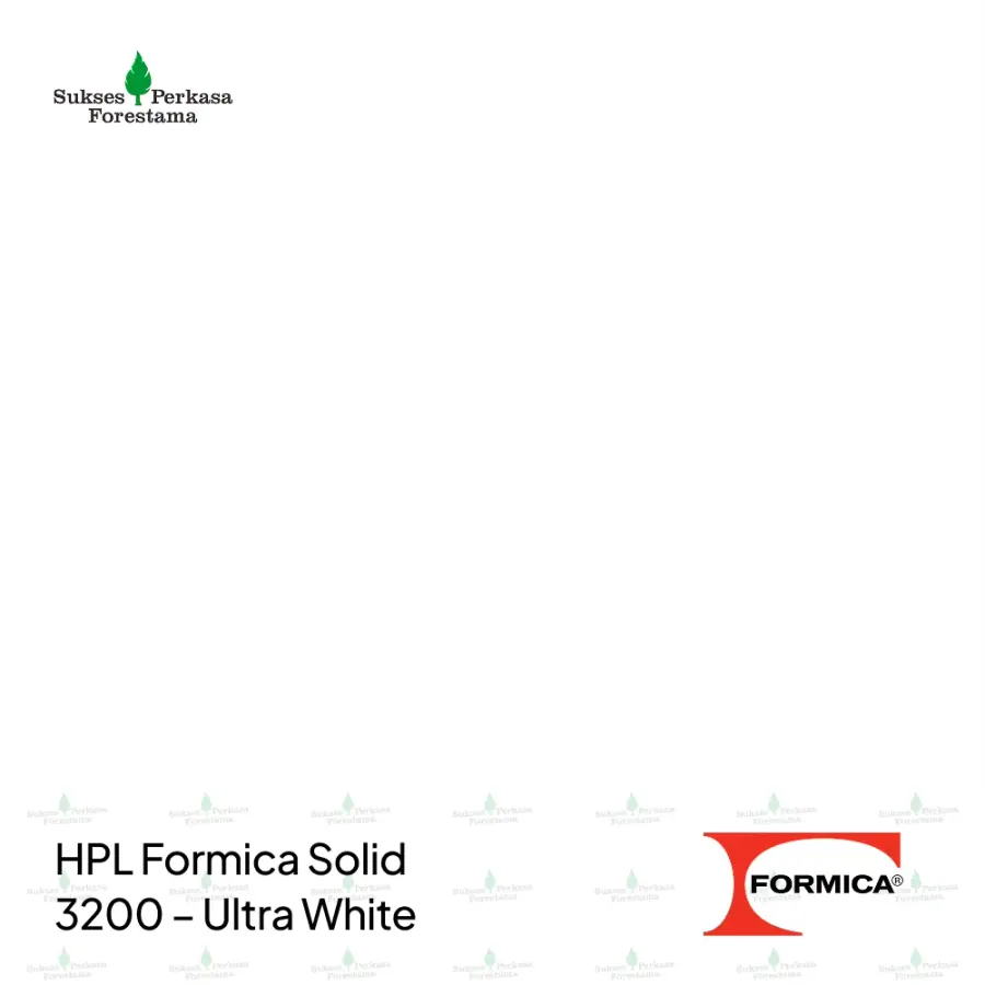HPL Formica Solid 3200 – Ultra White