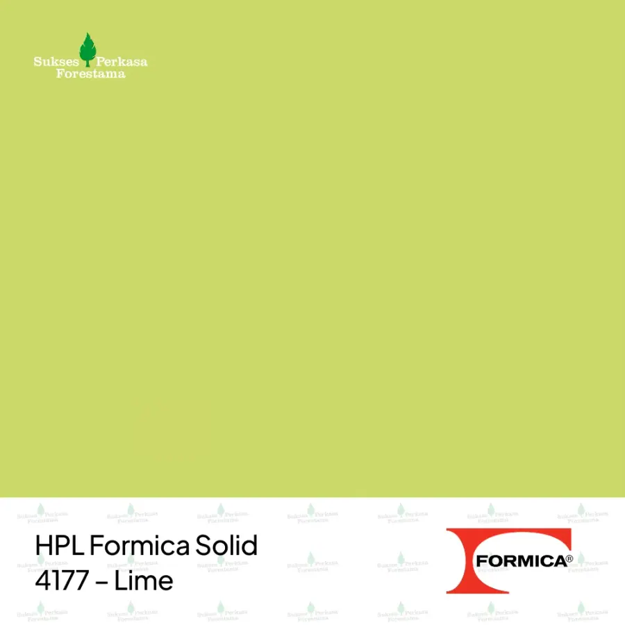 HPL Formica Solid 4177 – Lime