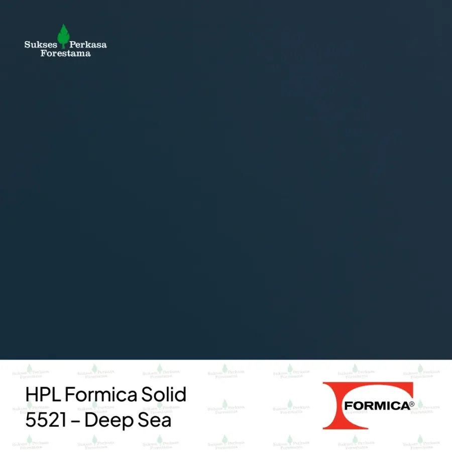 HPL Formica Solid 5521 – Deep Sea