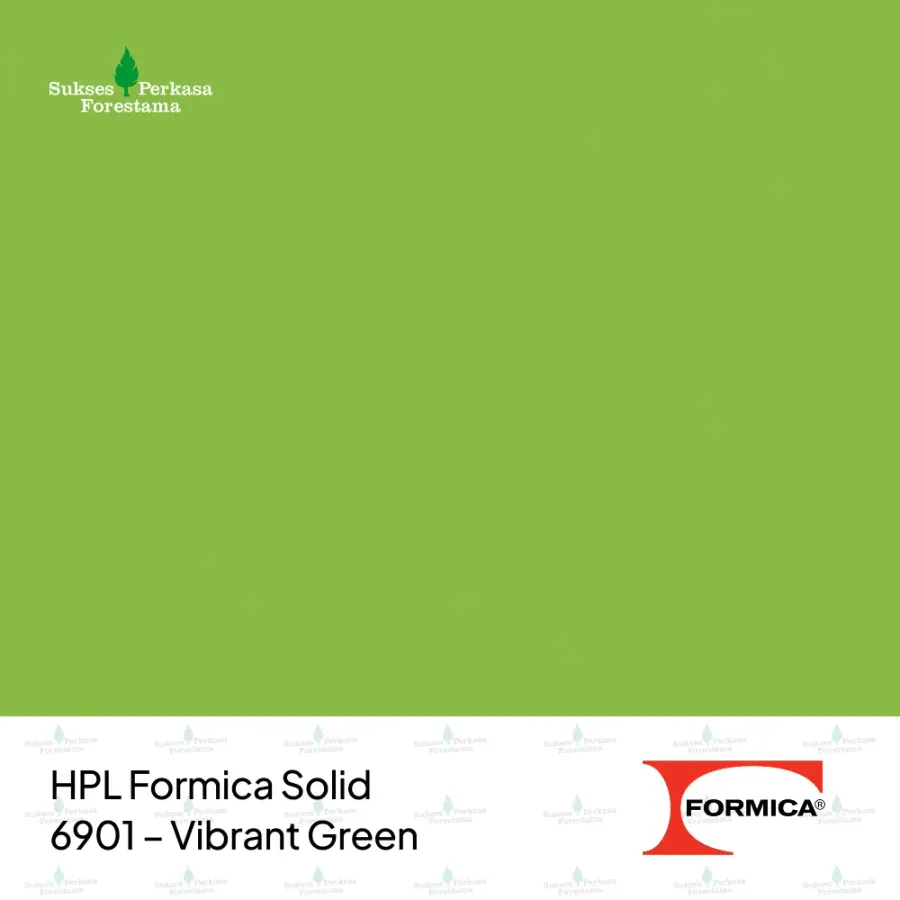 HPL Formica Solid 6901 – Vibrant Green