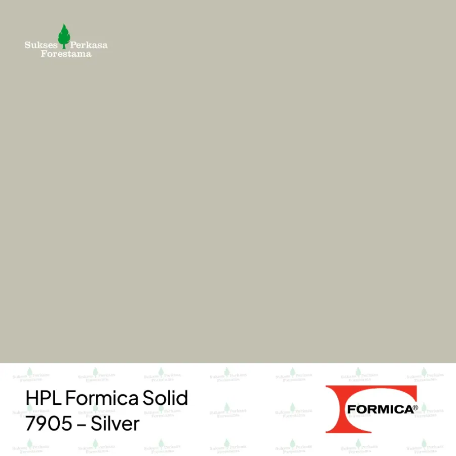HPL Formica Solid 7905 – Silver