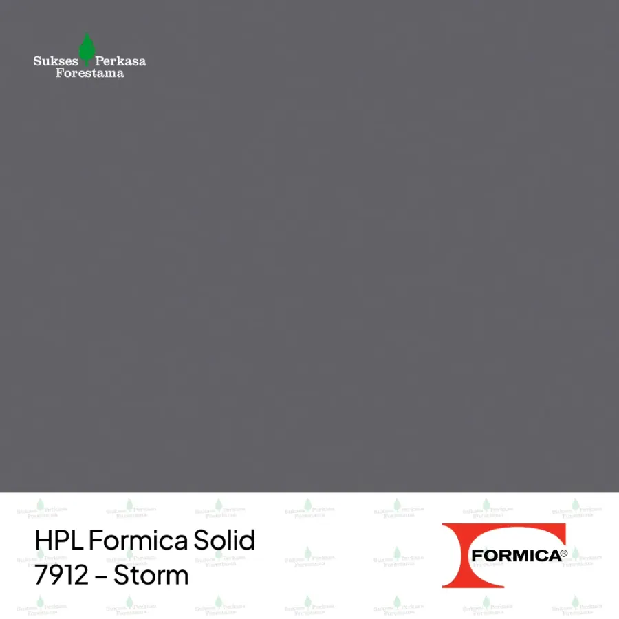 HPL Formica Solid 7912 – Storm