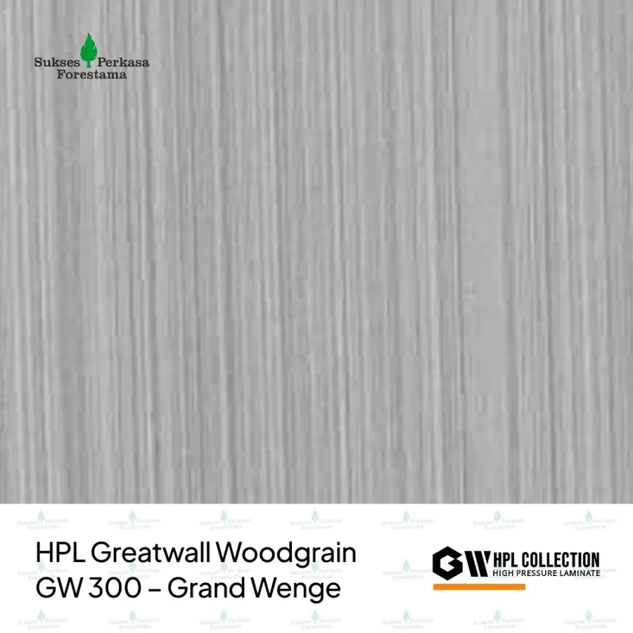 HPL Greatwall Woodgrain GW 300 – Grand Wenge