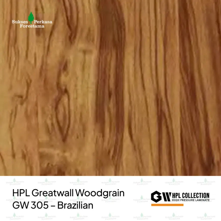 HPL Greatwall Woodgrain GW 305 – Brazilian